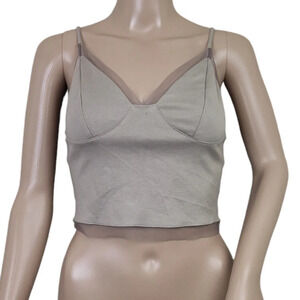 Free People Intimately Mesh Crop Top